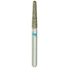 Dental Diamond Bur for High Speed Air Turbine Handpiece - 856-016 Fine ROUND END TAPER  10pcs
